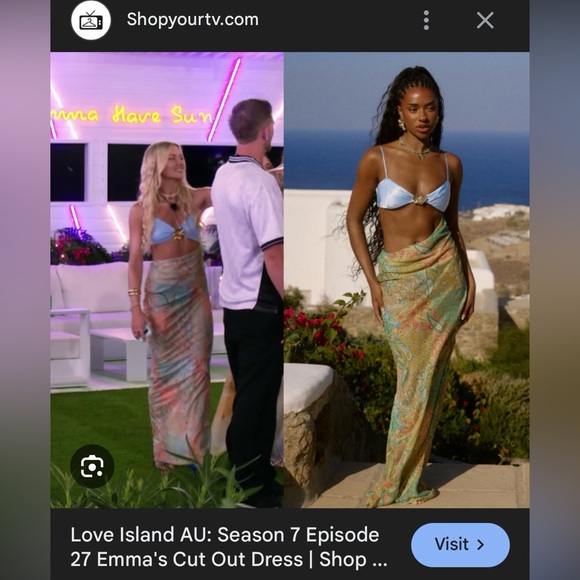 Bydee Athens Dress in Zephyrus, xs maxi extra small like new! - Picture 12 of 17